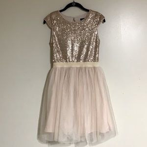 Big Girls Sequins Dress